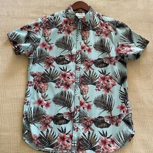 Denim and Flower “Hawaiian” Shirt